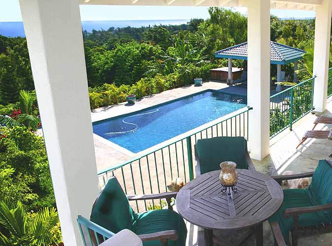 Photo 1 - Villa  Pacifica: Porch and Pool
